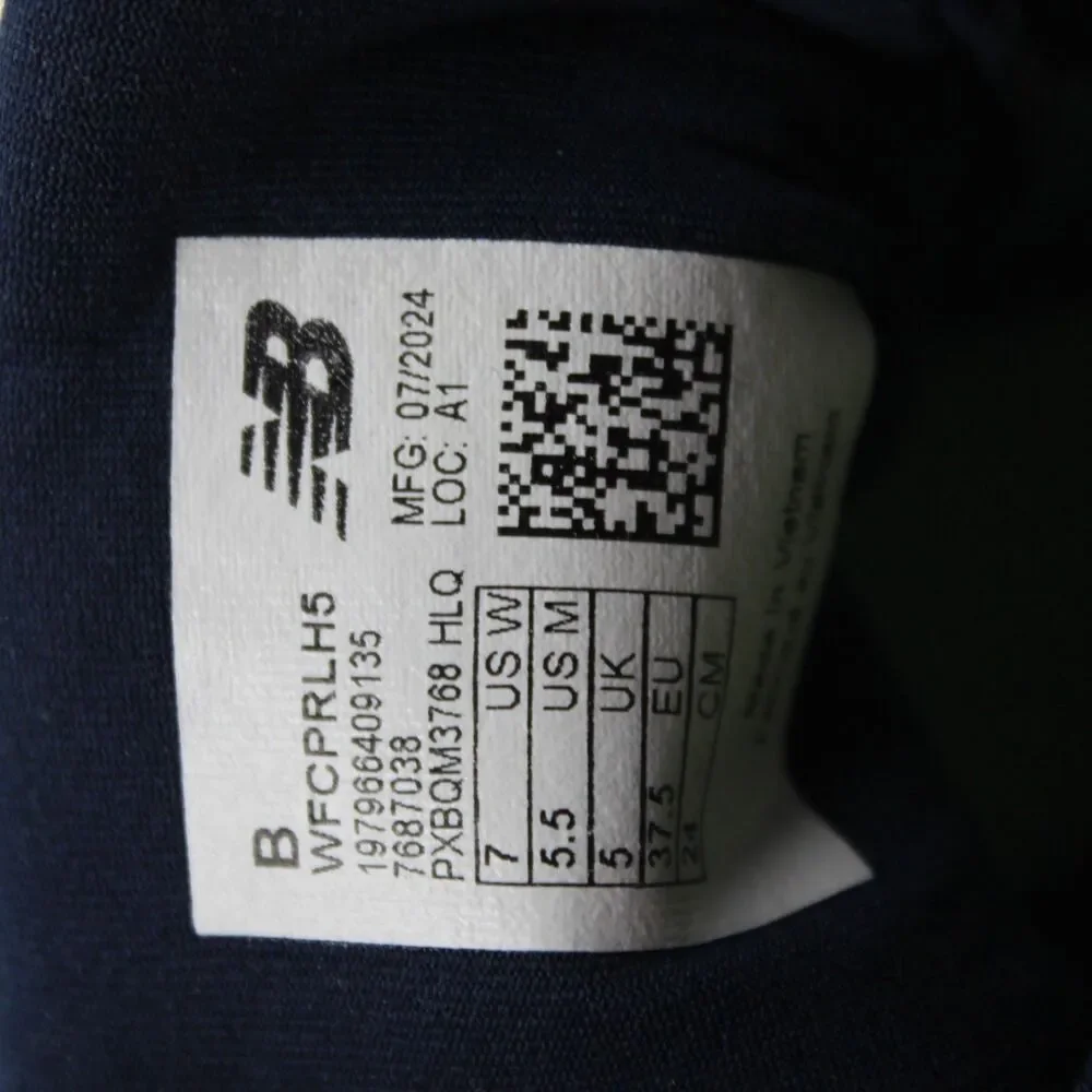 New Balance FuelCell Propel v5 Size 7 Women Running Gym Shoes Heron Blue Navy